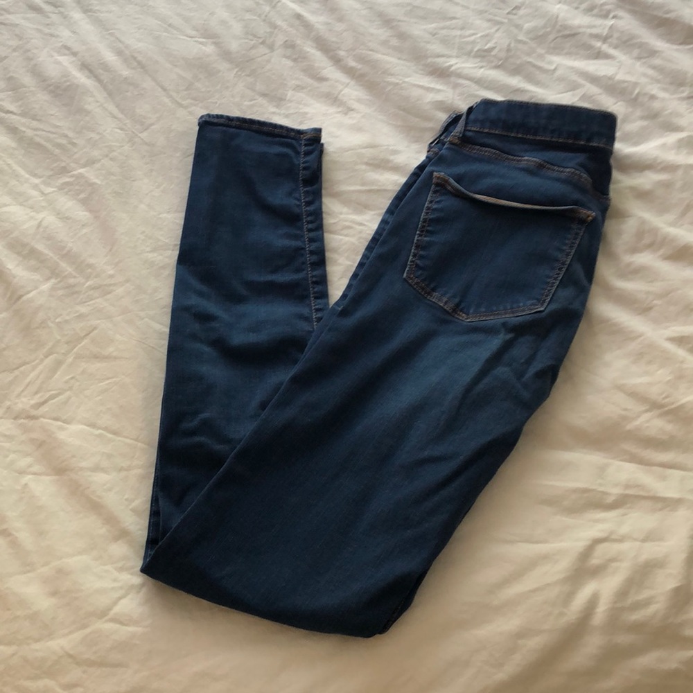 Topshop Leigh Moto Skinny Jeans